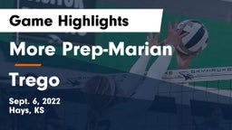 More Prep-Marian  vs Trego  Game Highlights - Sept. 6, 2022