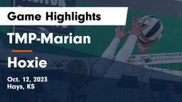 TMP-Marian  vs Hoxie  Game Highlights - Oct. 12, 2023