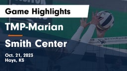 TMP-Marian  vs Smith Center  Game Highlights - Oct. 21, 2023