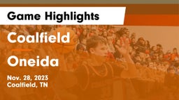 Coalfield  vs Oneida  Game Highlights - Nov. 28, 2023