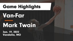 Van-Far  vs Mark Twain  Game Highlights - Jan. 19, 2022
