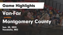 Van-Far  vs Montgomery County  Game Highlights - Jan. 30, 2023