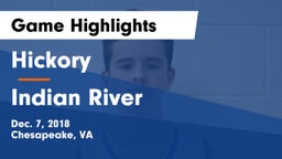 Hickory  vs Indian River  Game Highlights - Dec. 7, 2018