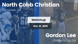 Matchup: North Cobb vs. Gordon Lee  2016