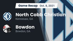 Recap: North Cobb Christian  vs. Bowdon  2021