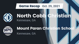Recap: North Cobb Christian  vs. Mount Paran Christian School 2021