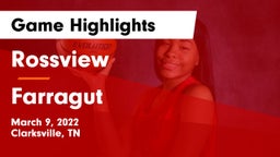 Rossview  vs Farragut Game Highlights - March 9, 2022