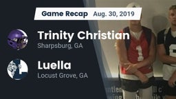 Recap: Trinity Christian  vs. Luella  2019