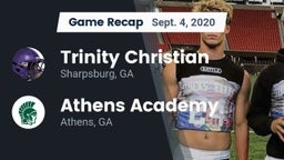Recap: Trinity Christian  vs. Athens Academy 2020