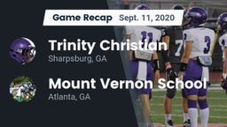 Recap: Trinity Christian  vs. Mount Vernon School 2020