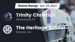 Recap: Trinity Christian  vs. The Heritage School 2021