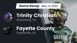 Recap: Trinity Christian  vs. Fayette County  2022