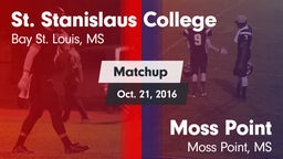 Matchup: St. Stanislaus vs. Moss Point  2016
