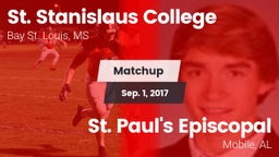 Matchup: St. Stanislaus vs. St. Paul's Episcopal  2017