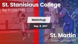 Matchup: St. Stanislaus vs. St. Martin  2017