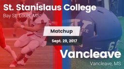 Matchup: St. Stanislaus vs. Vancleave  2017