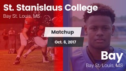 Matchup: St. Stanislaus vs. Bay  2017