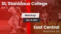 Matchup: St. Stanislaus vs. East Central  2017