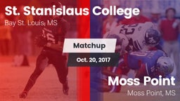 Matchup: St. Stanislaus vs. Moss Point  2017