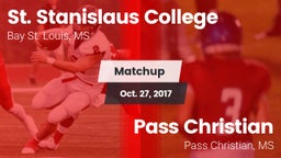 Matchup: St. Stanislaus vs. Pass Christian  2017