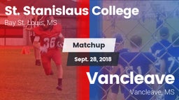 Matchup: St. Stanislaus vs. Vancleave  2018