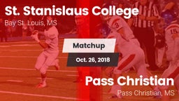 Matchup: St. Stanislaus vs. Pass Christian  2018