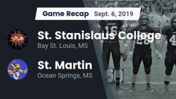 Recap: St. Stanislaus College vs. St. Martin  2019
