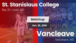 Matchup: St. Stanislaus vs. Vancleave  2019