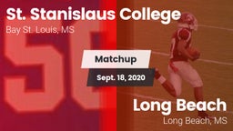 Matchup: St. Stanislaus vs. Long Beach  2020