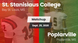 Matchup: St. Stanislaus vs. Poplarville  2020