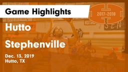 Hutto  vs Stephenville  Game Highlights - Dec. 13, 2019