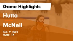Hutto  vs McNeil  Game Highlights - Feb. 9, 2021