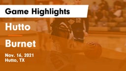 Hutto  vs Burnet  Game Highlights - Nov. 16, 2021