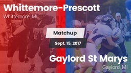 Matchup: Whittemore-Prescott vs. Gaylord St Marys 2017