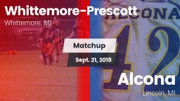 Matchup: Whittemore-Prescott vs. Alcona  2018