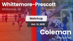 Matchup: Whittemore-Prescott vs. Coleman  2018
