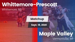Matchup: Whittemore-Prescott vs. Maple Valley  2020