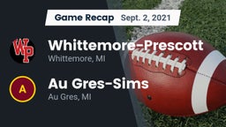 Recap: Whittemore-Prescott  vs. Au Gres-Sims  2021
