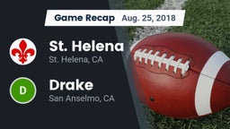 Recap: St. Helena  vs. Drake  2018