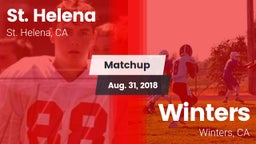 Matchup: St. Helena High vs. Winters  2018
