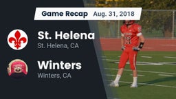 Recap: St. Helena  vs. Winters  2018