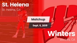 Matchup: St. Helena High vs. Winters  2019