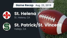 Recap: St. Helena  vs. St. Patrick/St. Vincent  2019