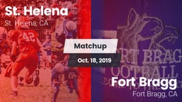 Matchup: St. Helena High vs. Fort Bragg  2019