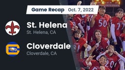 Recap: St. Helena  vs. Cloverdale  2022