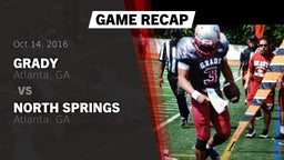 Recap: Grady  vs. North Springs  2016