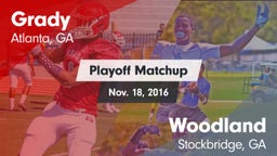 Matchup: Grady  vs. Woodland  2016