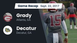 Recap: Grady  vs. Decatur  2017
