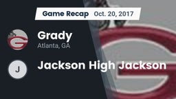 Recap: Grady  vs. Jackson High Jackson 2017