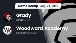 Recap: Grady  vs. Woodward Academy 2018